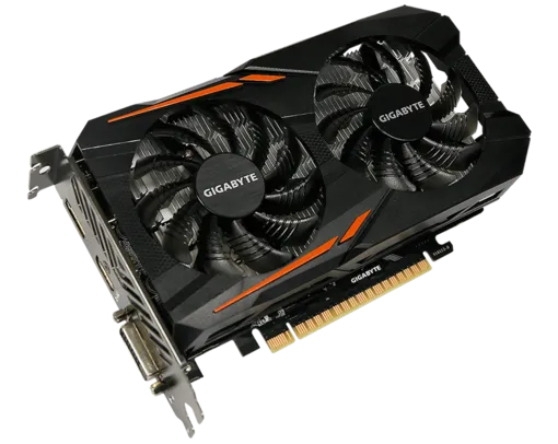 Gigabyte GeForce GTX 1050 Ti OC DUAL FAN 4GB