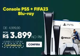 Playstation 5 + FIFA 23 BLUE Ray 