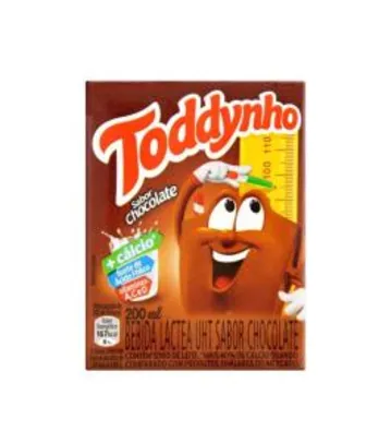 [CLIENTE OURO] Toddynho chocolate - 200ml - R$1,18