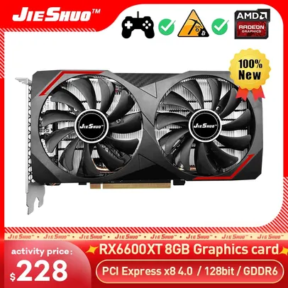 Placa de video  Rx6600XT