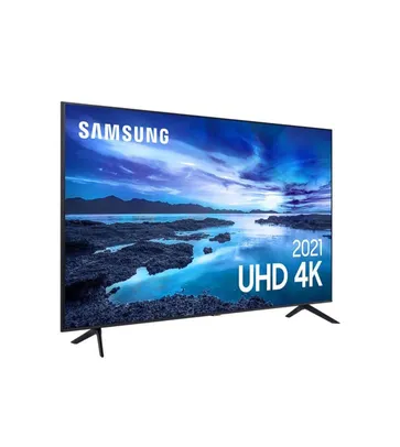 Smart TV Samsung 50" UHD Processador Crystal 4K 50AU7700