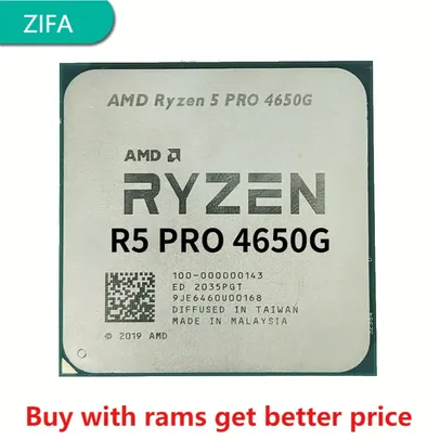 AMD Ryzen 5 PRO 4650G R5 PRO 4650G 3.7GHz 