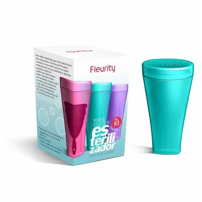 Porta Coletor Menstrual Esterilizador Fleurity | R$40