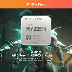 Amd ryzen 9 5900x 3.7 ghz 12 núcleo 24 thread 