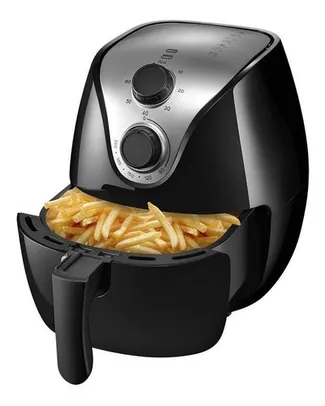 Fritadeira Elétrica Sem Óleo Multilaser Air Fryer 4l 127v 