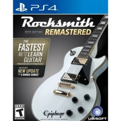Jogo Rocksmith 2014 Edition Remastered - PS4 - R$212
