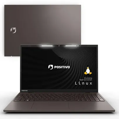 Foto do produto Notebook Positivo Vision I15 Intel Core I5 Linux 8GB 512GB Ssd Fullhd Lumina Bar - Cinza