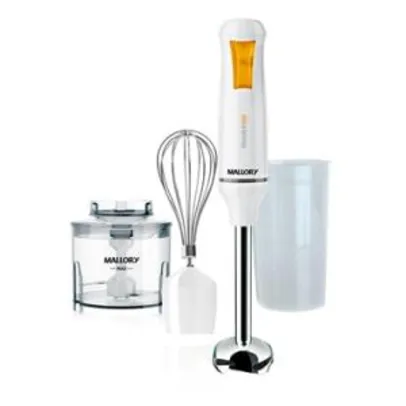 Mixer Mallory Trikxer Inox 3 em 1 500W Branco 220V - R$81 + Frete Grátis