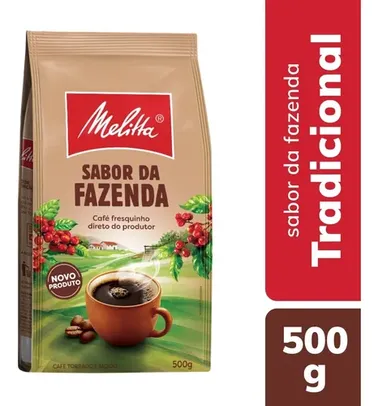 [11unid] Cafe Melitta sabor da Fazenda 500grs 11 unidades | R$7