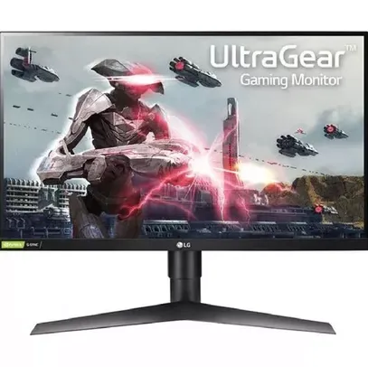 Monitor Gamer LG Ultragear IPS FHD 144hz 27GL650F-B