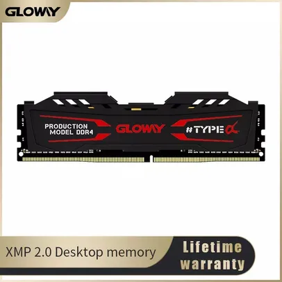 [Contas Novas] (2X8) 16GB Memória RAM Gloway 3000MHz R$394
