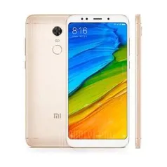 Xiaomi Redmi 5 Plus 4G Phablet Versão Global - GOLDEN - R$ 730