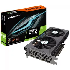 Placa de Vídeo RTX 3060 EAGLE OC 12G, LHR, 12GB Gigabyte, GDDR6, DLSS, Ray Tracing, GV-N3060