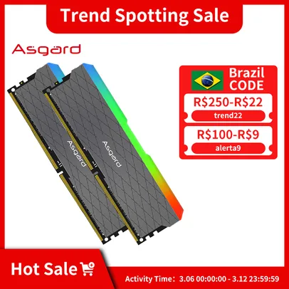 Memoria Ram Asgard (8GBx2) 3200mhz RGB