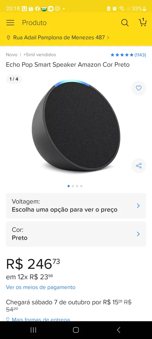 Imagen na descrição da promoção