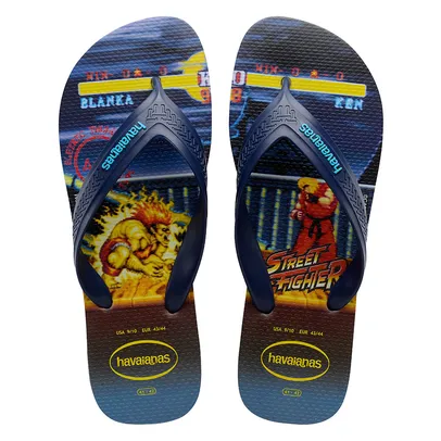Chinelo Havaianas New Top - Street Fighter II | R$ 20