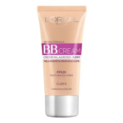 BB Cream L'oréal FPS 20 30ml 51% OFF DE:29,69 POR: 14,40