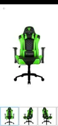 Cadeira Gamer Profissional Tgc12 Preta/Verde Thunderx3 - Hayamax | R$1.234
