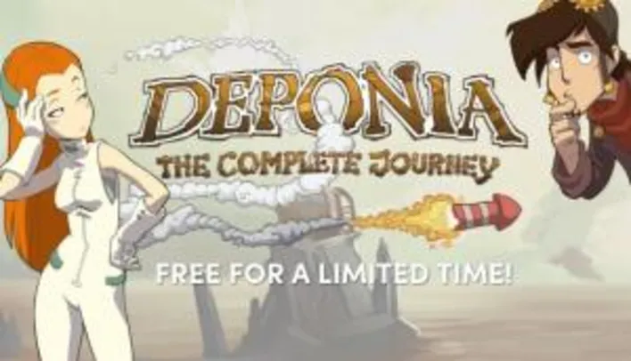 Deponia: The Complete Journey  - Grátis  ( Ativação Steam)