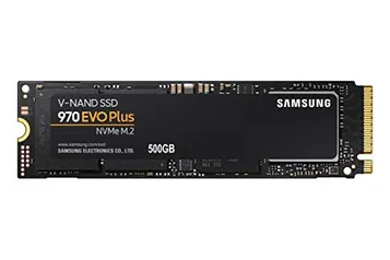 SSD 500GB SAMSUNG 970 EVO PLUS M.2 2280 PCIe Gen3. X4 NVMe 1.3 64L V-NAND MLC - Modelo MZ-V7S500B/AM