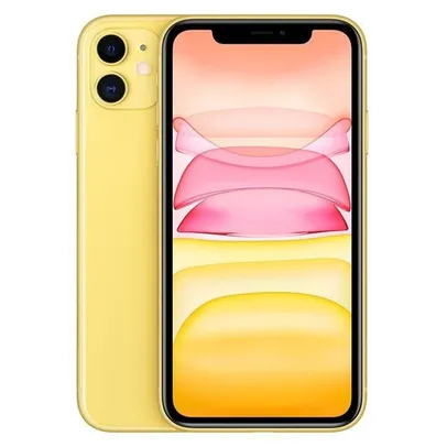 IPhone 11 Apple Amarelo, 64GB Desbloqueado - MHDE3BZ/A