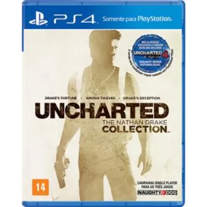 Game Uncharted The Nathan Drake Collection - PS4 | R$30