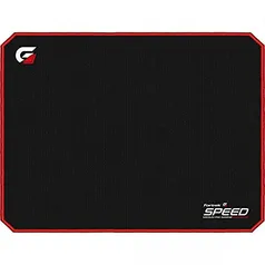 [PRIME] Mouse Pad Gamer (320x240mm) SPEED MPG101 Preto/Vermelho Fortrek Médio