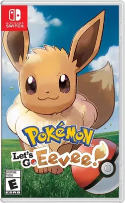 Nintendo Switch Pokemon Lets Go Eevee Fisico