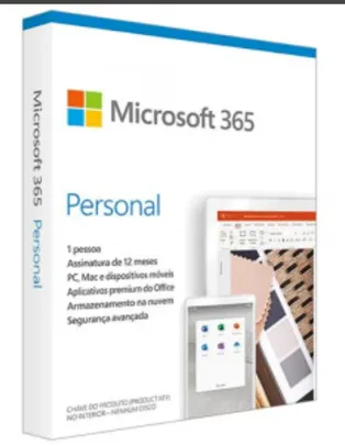 Microst 365 Personal Assinatua Anual