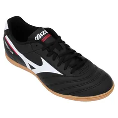 Chuteira Futsal Mizuno Morelia Club IN N - Preto+Branco | R$80