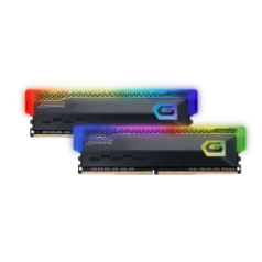 Memória DDR4 SuperFrame RGB, 16GB (2x8GB), 3200MHz, Gray, SFGAOSG416GB3200C22DC