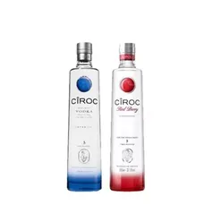 Combo 1 Vodka Ciroc 750Ml + 1 Vodka Ciroc Red Berry 750Ml