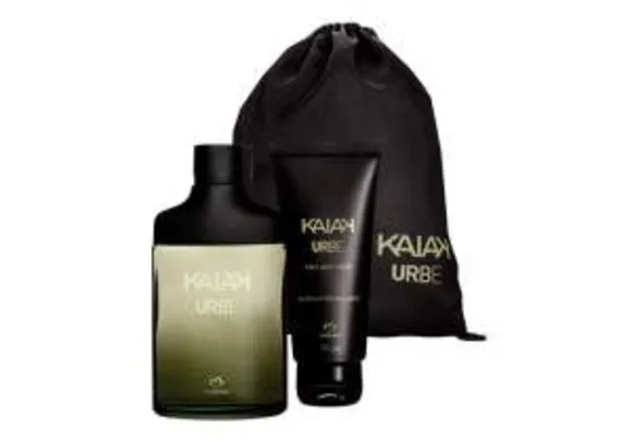 [Natura]  Presente Natura Kaiak Urbe - Desodorante Colônia + Balm + Mochila + Embalagem Desmontada R$ 99,00 com cupom
