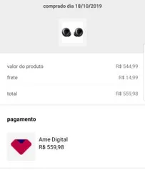 [App Americanas] Fone de Ouvido Samsung Galaxy Buds Wireless - R$545