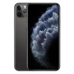 iPhone 11 Pro Max Apple Cinza Espacial, 256GB Desbloqueado R$6899