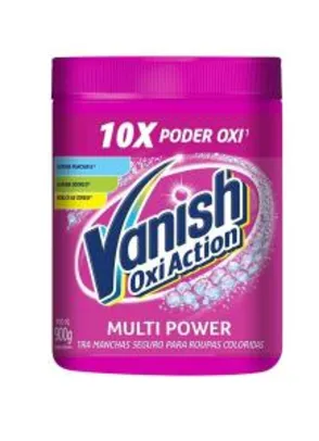 [ PRIME ] Tira Manchas Gold Vanish Oxi Action Pink, 900g | R$30