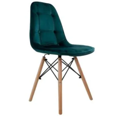 Cadeira Eames Velvet Verde R$ 172
