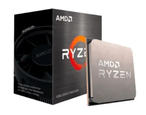 Processador Amd Ryzen 5 5600 3.5ghz 4.4ghz Turbo Am4 - 100-100000927box