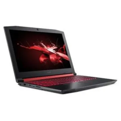 Notebook Gamer Acer Aspire Nitro 5, i5-7300HQ, 8GB, SSD 128GB + 1TB, NVIDIA GeForce GTX 1050 4GB - AN515-51-55YB