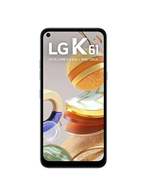 Smartphone LG K61 ,128GB, RAM de 4GB, Tela de 6,55" | R$1089