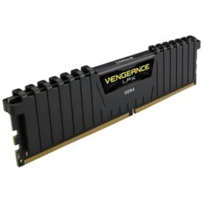 Memória Corsair Vengeance LPX 8GB 2400MHz DDR4 | R$250