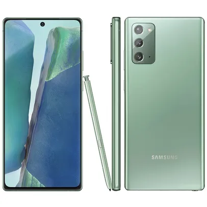 Smartphone Samsung Galaxy Note20 Verde 256GB, 8GB RAM | R$3.626