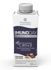 [PRIME/Rec] Bebida Láctea Piracanjuba Imunoday Sabor Chocolate com Aveia 200ml (mín. 10) | R$0,50