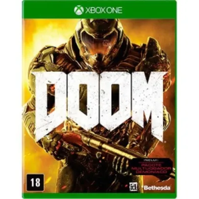 [Americanas] Game Doom - Xbox One/PS4  por R$ 114