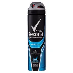 [3 unid.] Desodorante Aerosol Rexona Men Impacto Masculino 150ml - R$16