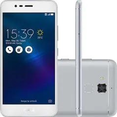 Smartphone Asus Zenfone 3 Max Dual Chip Android 6 Tela 5.2" 16GB 4G Câmera 13MP - Prata - R$572