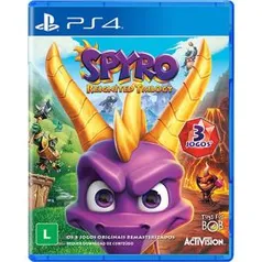 Spyro Reignited Trilogy - R$80,74 em 1x no CC SUB com FG PRIME