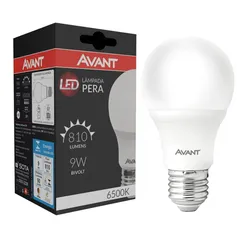 [AME R$24,39] Kit 10 Lâmpadas Led Avant 9w BiVolt E27 6500k Branco Frio