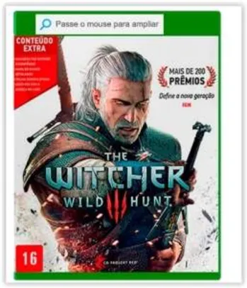 [Submarino] Game The Witcher 3: Wild Hunt - XBOX ONE por R$ 105
