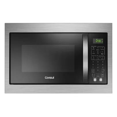 [PRIME] (APP) Micro-ondas Consul de Embutir 32 Litros Preto com Design Moderno e Menu Fácil - CM146AE